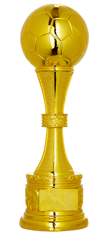 VRT 1G STATUETKA  PIŁKA NOŻNA H: 380 MM ZŁOTO