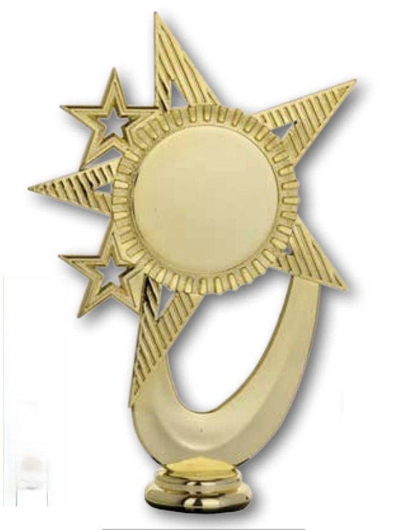 FIGURKA PLASTIKOWA  PF 140  TROFEUM OGÓLNE ZŁOTO  H: 170 MM