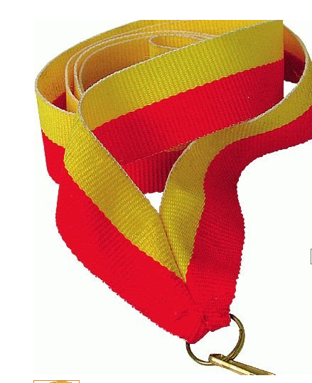 RIBBON V2-20 MM YELLOW/RED V2 ZC