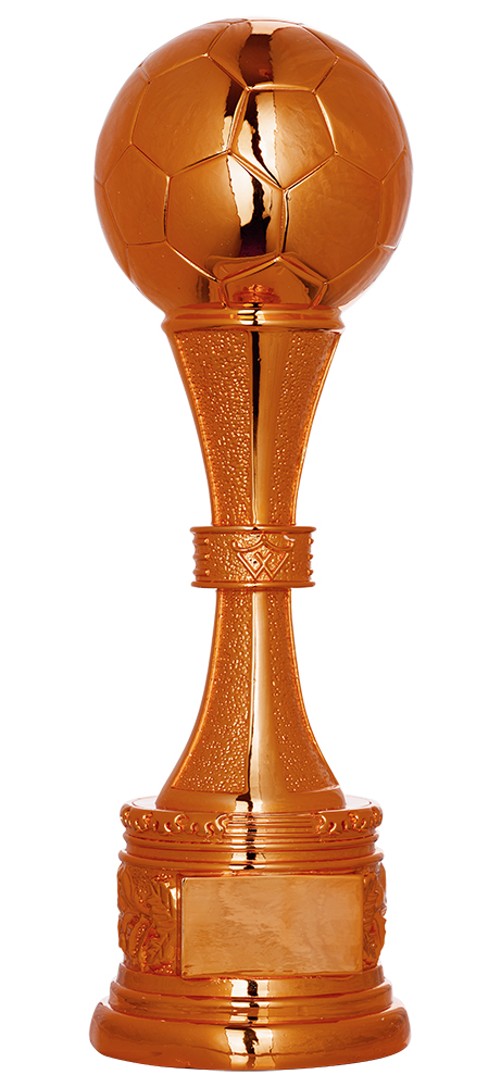 VRT 1B STATUETKA  PIŁKA NOŻNA H: 380 MM BRĄZ