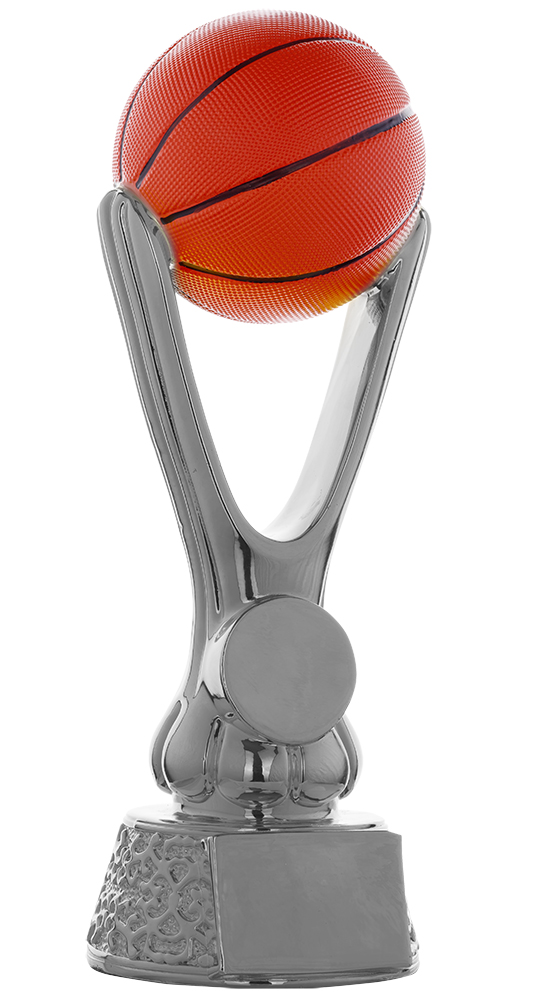 VRT 3S STATUETKA  KOSZYKÓWKA H: 380 MM SREBRO