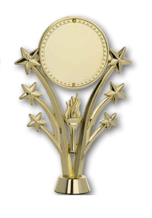 FIGURKA PLASTIKOWA  PF 141  TROFEUM OGÓLNE ZŁOTO  H: 150 MM