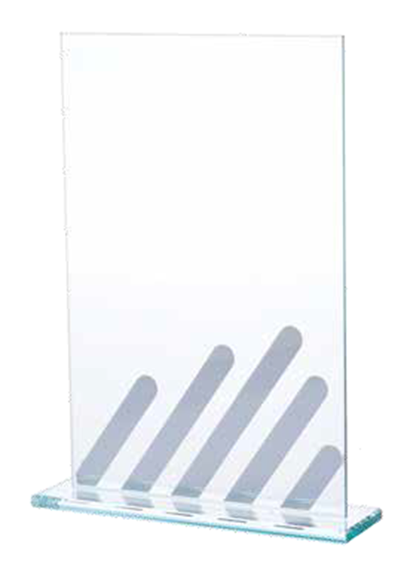 GLASS STANDARD GS8809/2 H; 190 mm, T; 4 mm GS8809/2