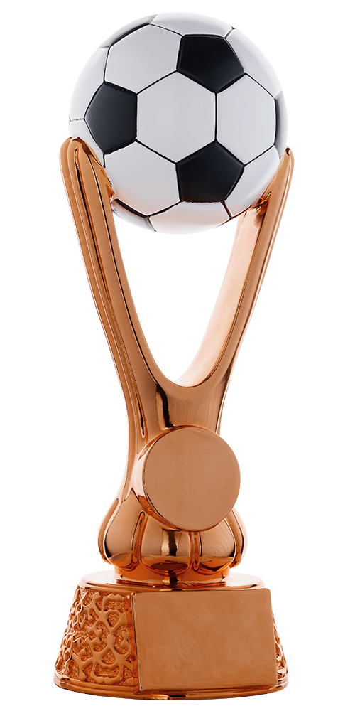 VRT 2B STATUETKA  PIŁKA NOŻNA H: 380 MM BRĄZ