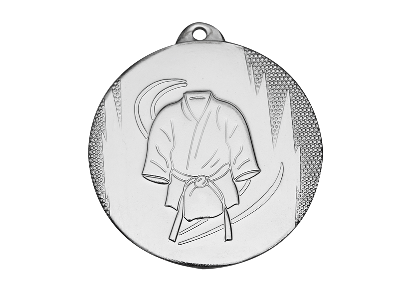 MEDAL MV4 SREBRO KARATE D; 50 mm